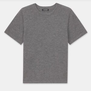 NAADAM Super Fine Cashmere T-Shirt Sweater Heater Gray